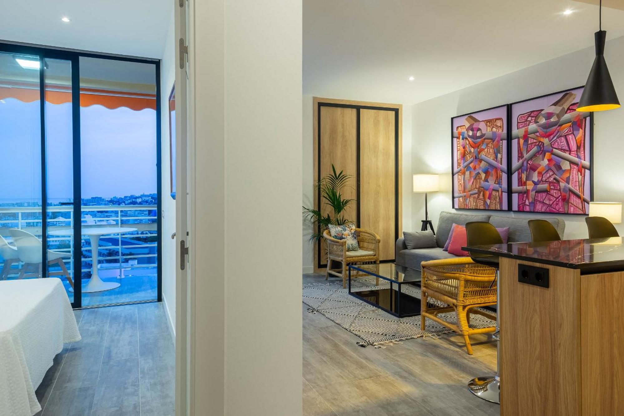 Fabuloso Apartamento Con Increibles Vistas Al Mar Torremolinos Dış mekan fotoğraf